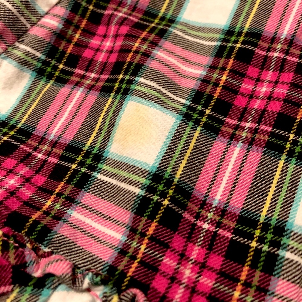 Plaid Dress with Ruffle Details - Picture 3 of 4